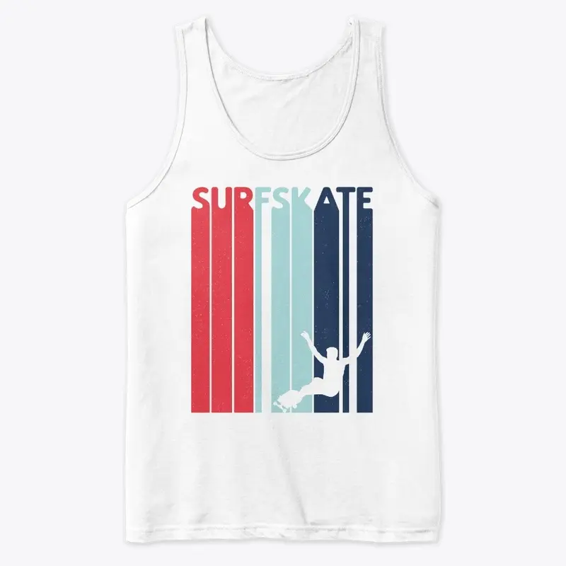 Surfskate vintage design Men Tank